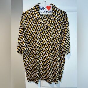 Amiri Short Sleeve Button Up
